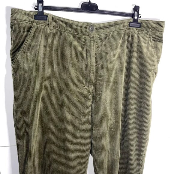 Seasalt Cornwall Asphodel Cord Trousers in Highland (olive green) - Picture 14 of 15